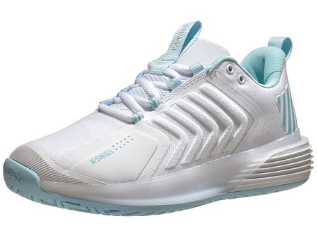KSwiss Ultrashot 3\White/Blue Glow Womens Shoes