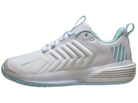 KSwiss Ultrashot 3\White/Blue Glow Womens Shoes