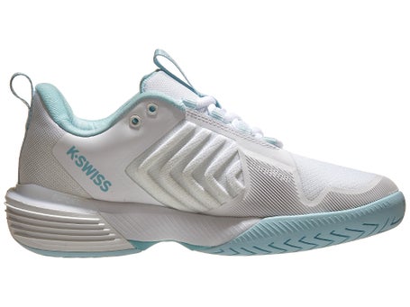 KSwiss Ultrashot 3\White/Blue Glow Womens Shoes