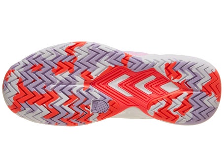 KSwiss Ultrashot Team White/Orchid/Blaze Womens Shoes