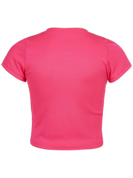 Lucky in Love Girls Berry Buzz Hip To It Top