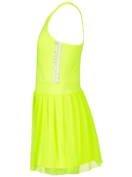 Lucky in Love Girls Game Time Dress - Yellow