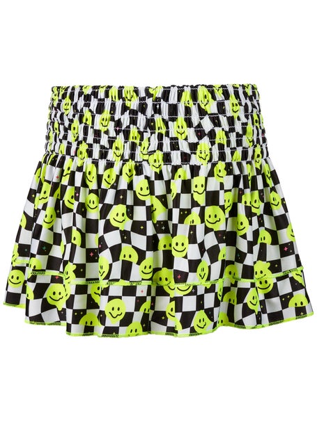 Lucky in Love Girls Highly Smile Smocked Skirt