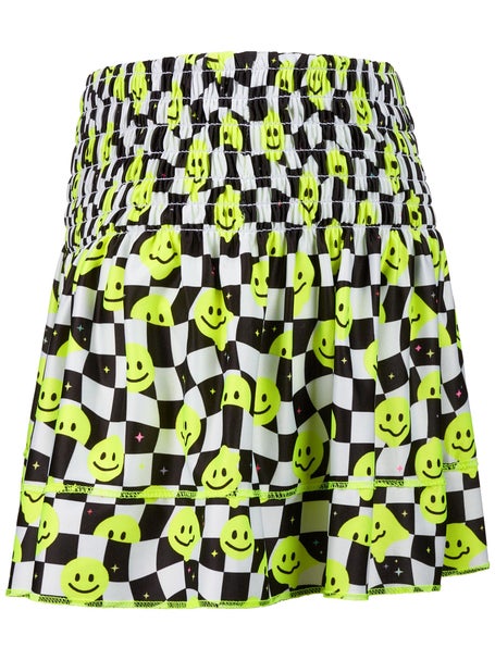 Lucky in Love Girls Highly Smile Smocked Skirt