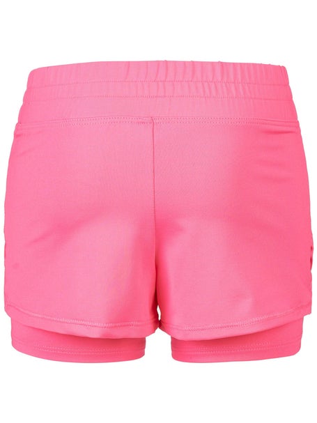 Lucky in Love Girls Match Point Short - Pink