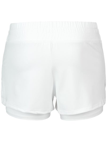 Lucky in Love Girls Match Point Short - White
