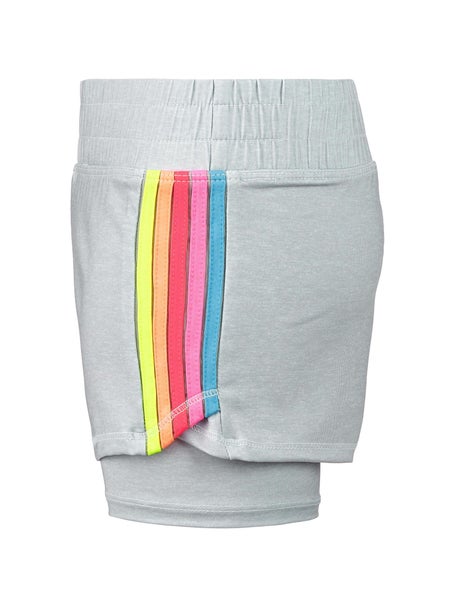 Lucky in Love Girls Prisma Stripe Short