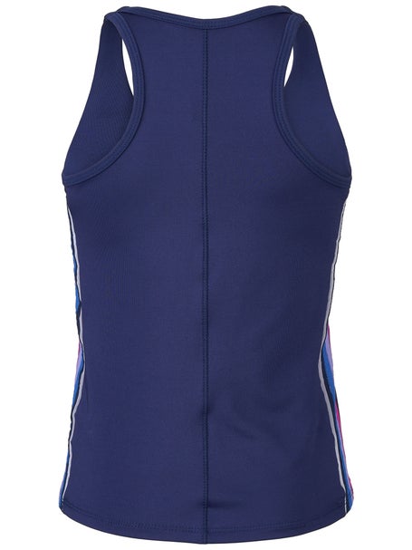 Lucky In Love Girls Retro Chroma Stripe Tank