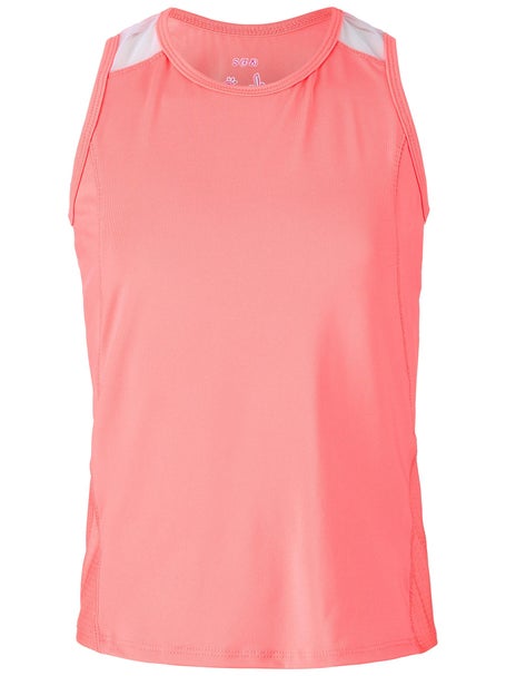 Lucky in Love Girls Sunset Spin Shimmer Tank