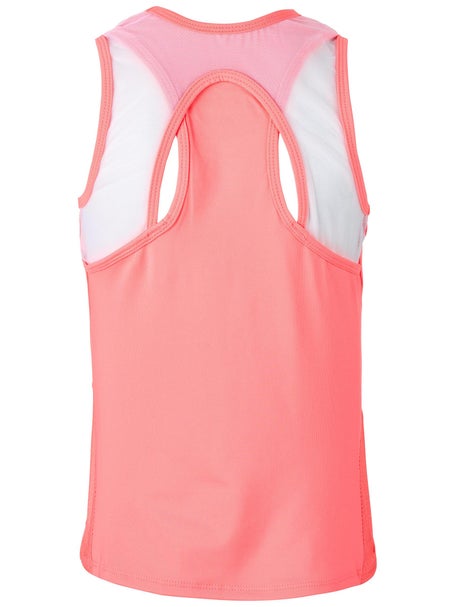 Lucky in Love Girls Sunset Spin Shimmer Tank