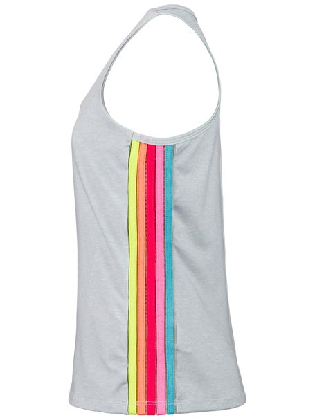 Lucky in Love Girls Prisma Stripe Tank