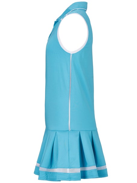 Lucky in Love Girls Its a Win Dress -Ocean