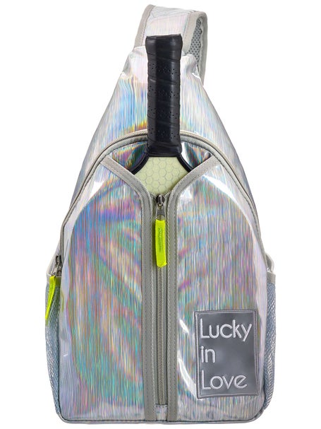 Lucky in Love Pickleball Sling Bag - Iridescent