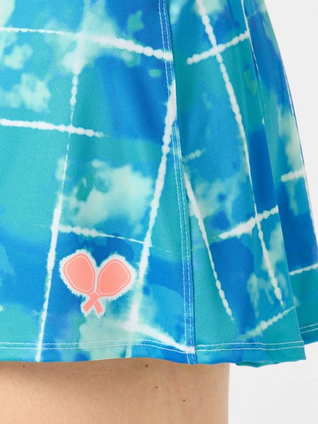 Lucky in Love Womens Wave Rider Pickleball Skirt