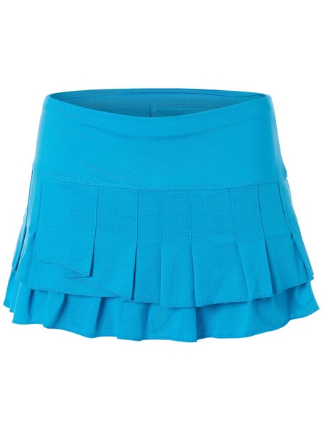Lucky in Love Womens Square Stitch Down Tier Skirt