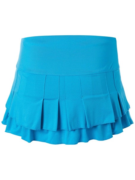 Lucky in Love Womens Square Stitch Down Tier Skirt