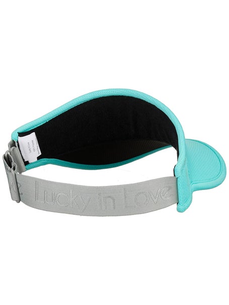 Lucky In Love Visor - Aquamarine