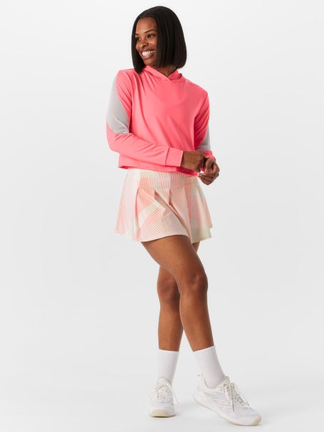 Lucky In Love Womens Sunset Spin Around Pleat Skirt