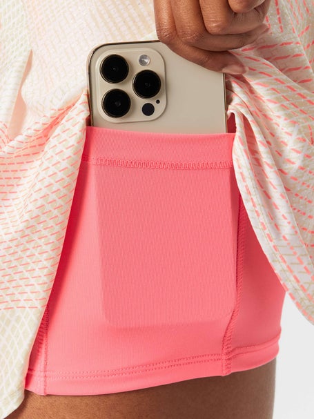 Lucky In Love Womens Sunset Spin Around Pleat Skirt