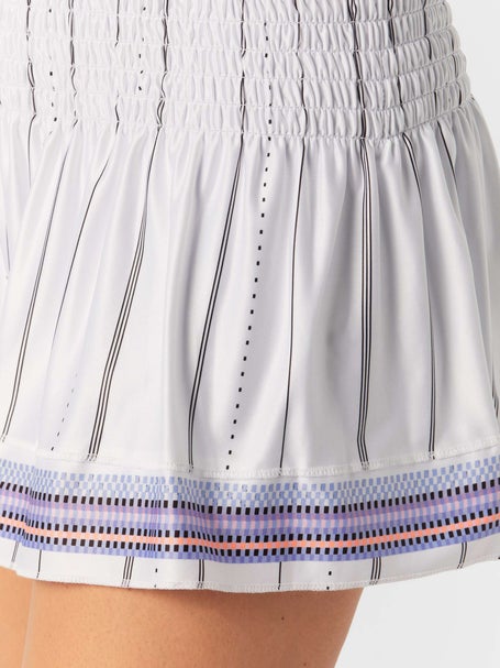 Lucky In Love Womens Breezy Love Long Smocked Skirt