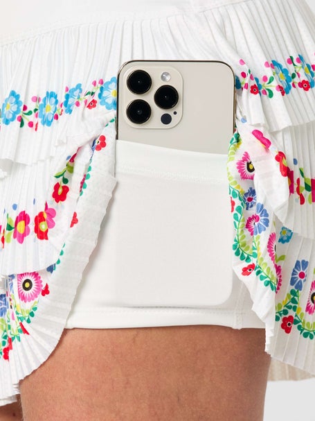 Lucky in Love Womens Blossom Pleat Skirt