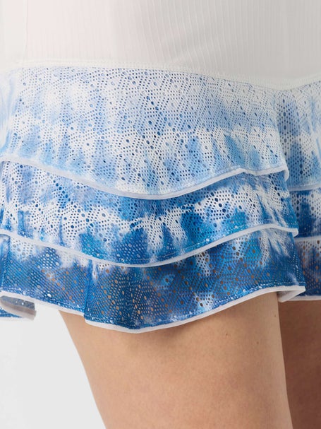 Lucky In Love Womens Shibori Lace Boho Skirt