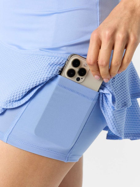 Lucky In Love Womens Blues Top Speed Skirt