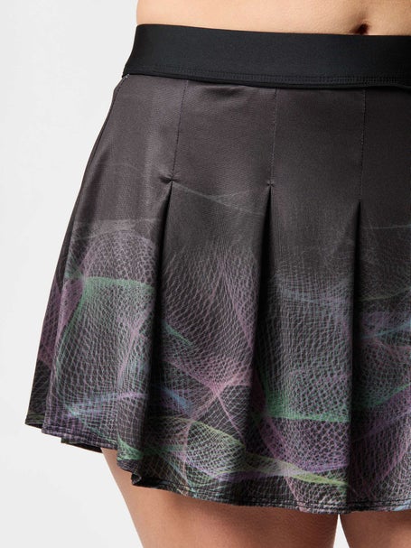 Lucky In Love Womens Courtside Lights Pleat Skirt