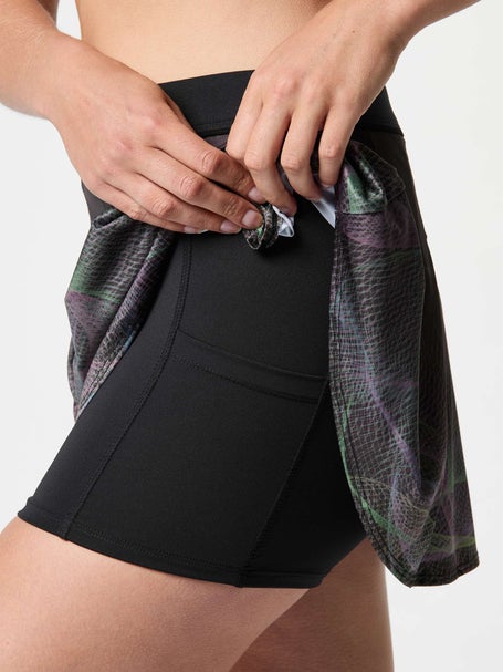 Lucky In Love Womens Courtside Lights Pleat Skirt