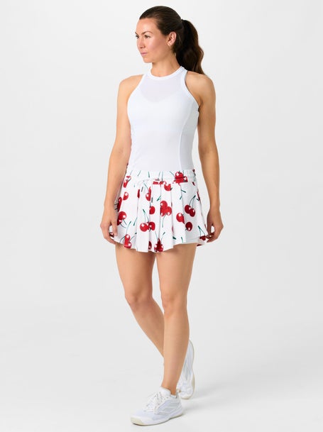 Lucky in Love Womens High Waist Cherries On Top Skirt
