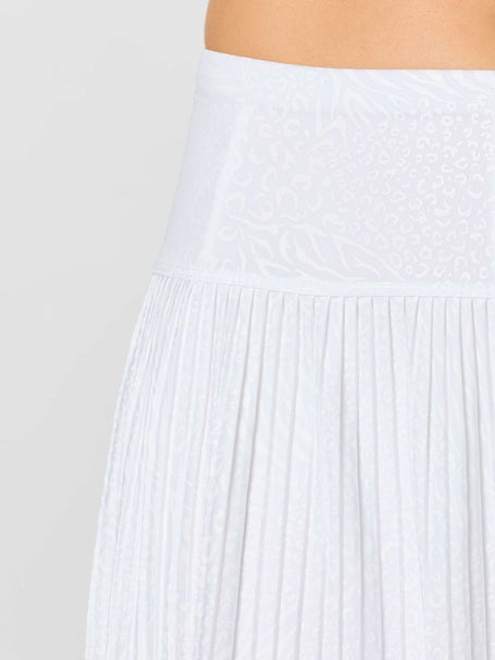 Lucky In Love Womens Cheetah Pleat Skirt