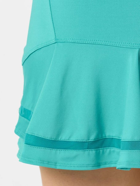 Lucky In Love Womens Eyelet Double Court Skirt