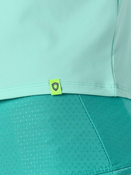 Lucky In Love Womens L-UV Power Box Top - Capri