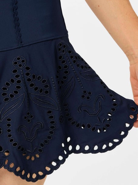Lucky In Love Womens Eyelet You Win Skirt