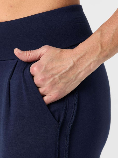 Lucky in Love Womens Apres Chill Play Pant - Navy