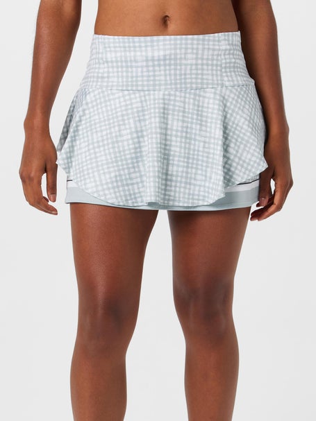 Lucky In Love Womens Gingham Rush Skirt