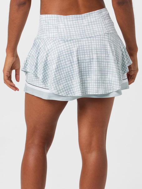 Lucky In Love Womens Gingham Rush Skirt