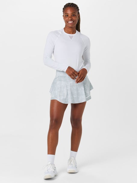 Lucky In Love Womens Gingham Rush Skirt