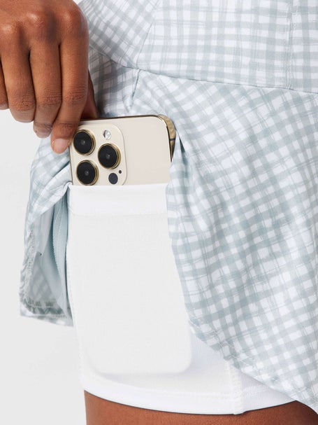 Lucky In Love Womens Gingham Rush Skirt