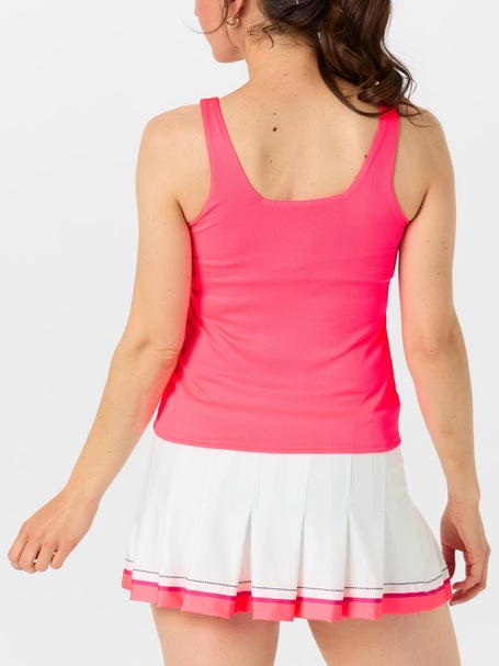 Lucky in Love Womens Glow Set Squared Up Tank