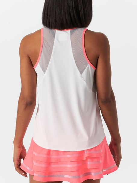 Lucky In Love Womens Sunset Spin Game Shimmer Tank