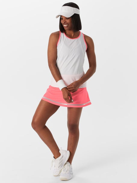 Lucky In Love Womens Sunset Spin Game Shimmer Tank