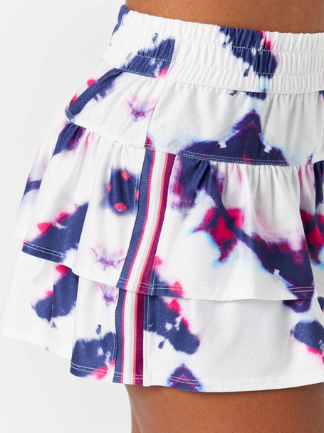 Lucky In Love Womens High Waist Berry Burst Skirt