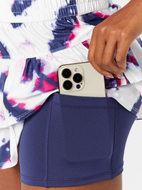 Lucky In Love Womens High Waist Berry Burst Skirt