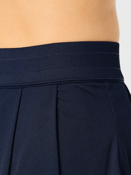 Lucky in Love Womens High Waist Court Skirt - Navy