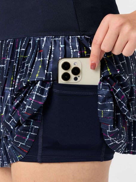 Lucky In Love Womens Lovin Boucle Pleat Skirt