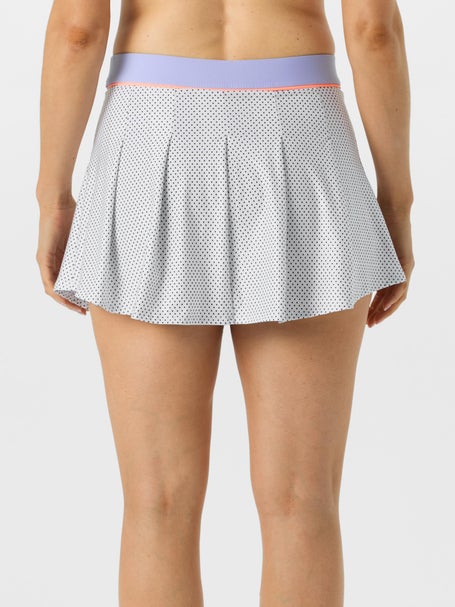 Lucky In Love Womens Lavender Lovely Day Pleat Skirt