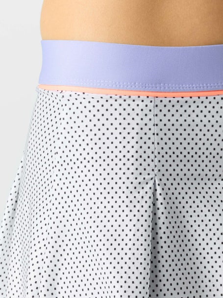 Lucky In Love Womens Lavender Lovely Day Pleat Skirt