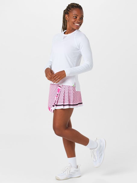 Lucky In Love Womens Long Out Of The Box Pleat Skirt