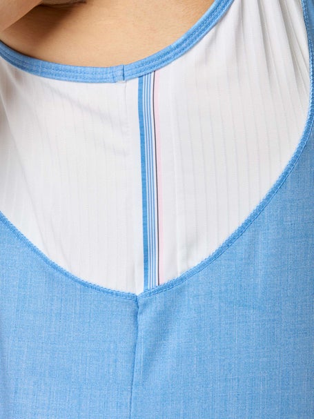 Lucky In Love Womens Linen Play Tank